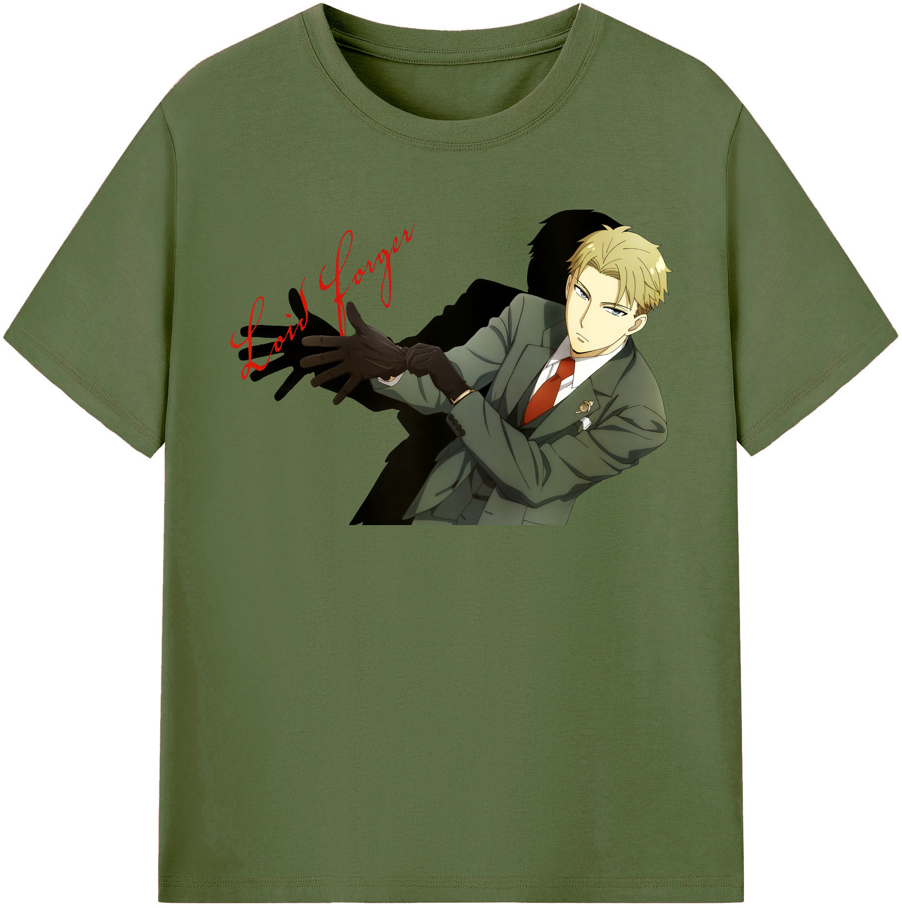 （画像用） SPY×FAMILY间谍家家酒 綿100％半袖Tシャツ（フロントプリント）